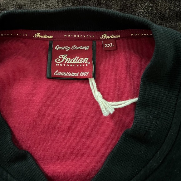 Indian Motorcycle Jacket Mens full lined fleece zip up jacket size 2XL brand new - Picture 4 of 11